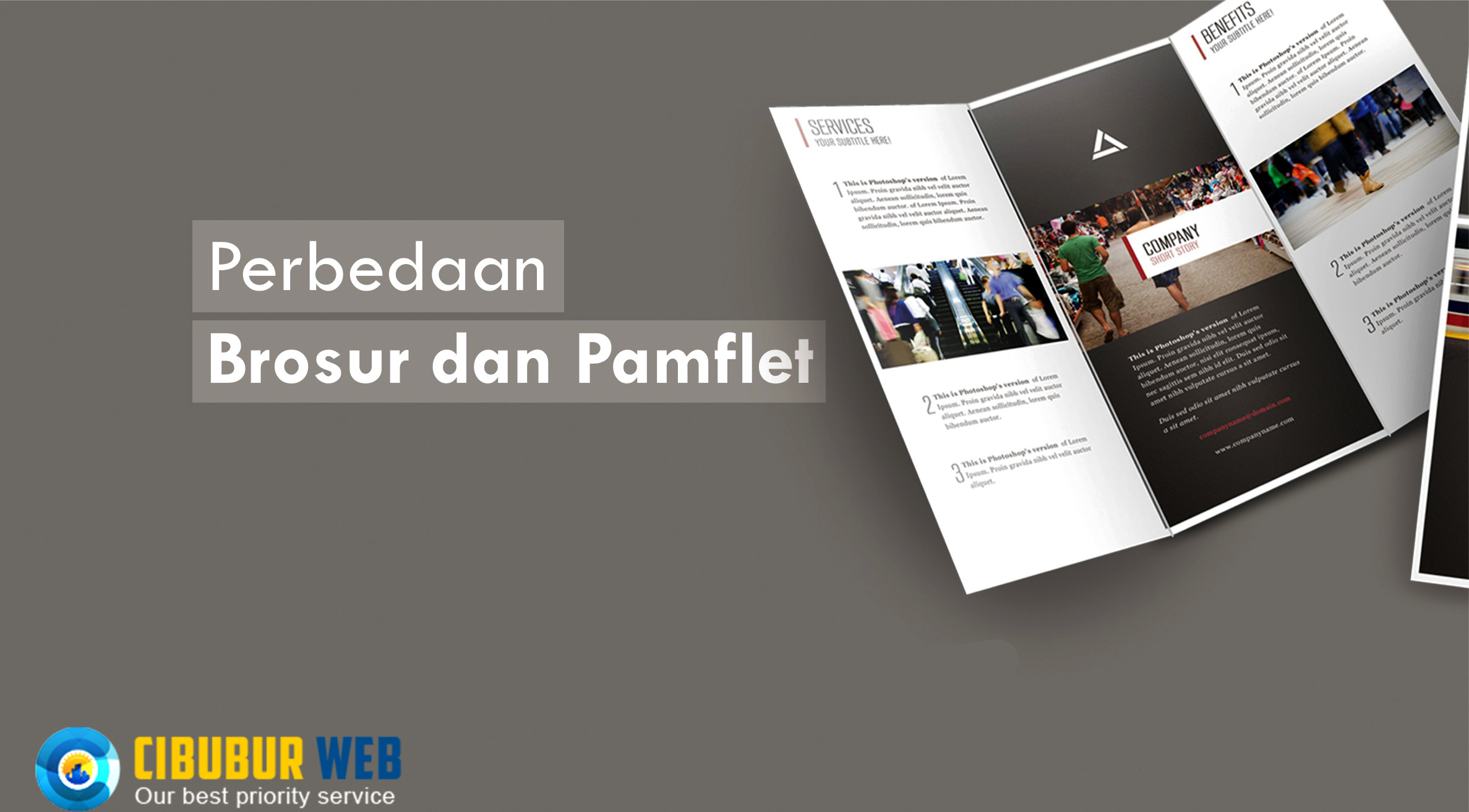 Perbedaan Brosur dan Pamflet