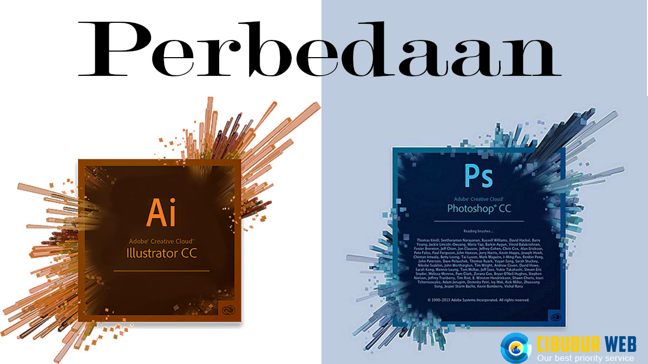 Perbedaan Adobe Photoshop dan Adobe Illustrator